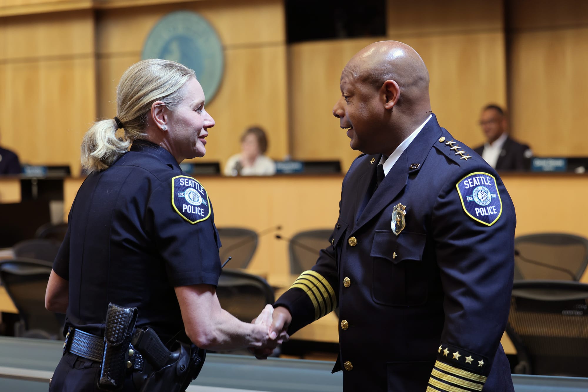 City Council confirms Shon Barnes as Seattle’s Chief of Police