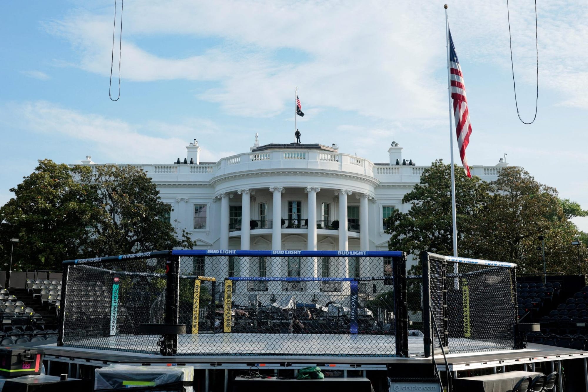 UFC at White House spotlights Trump's partnership with White
