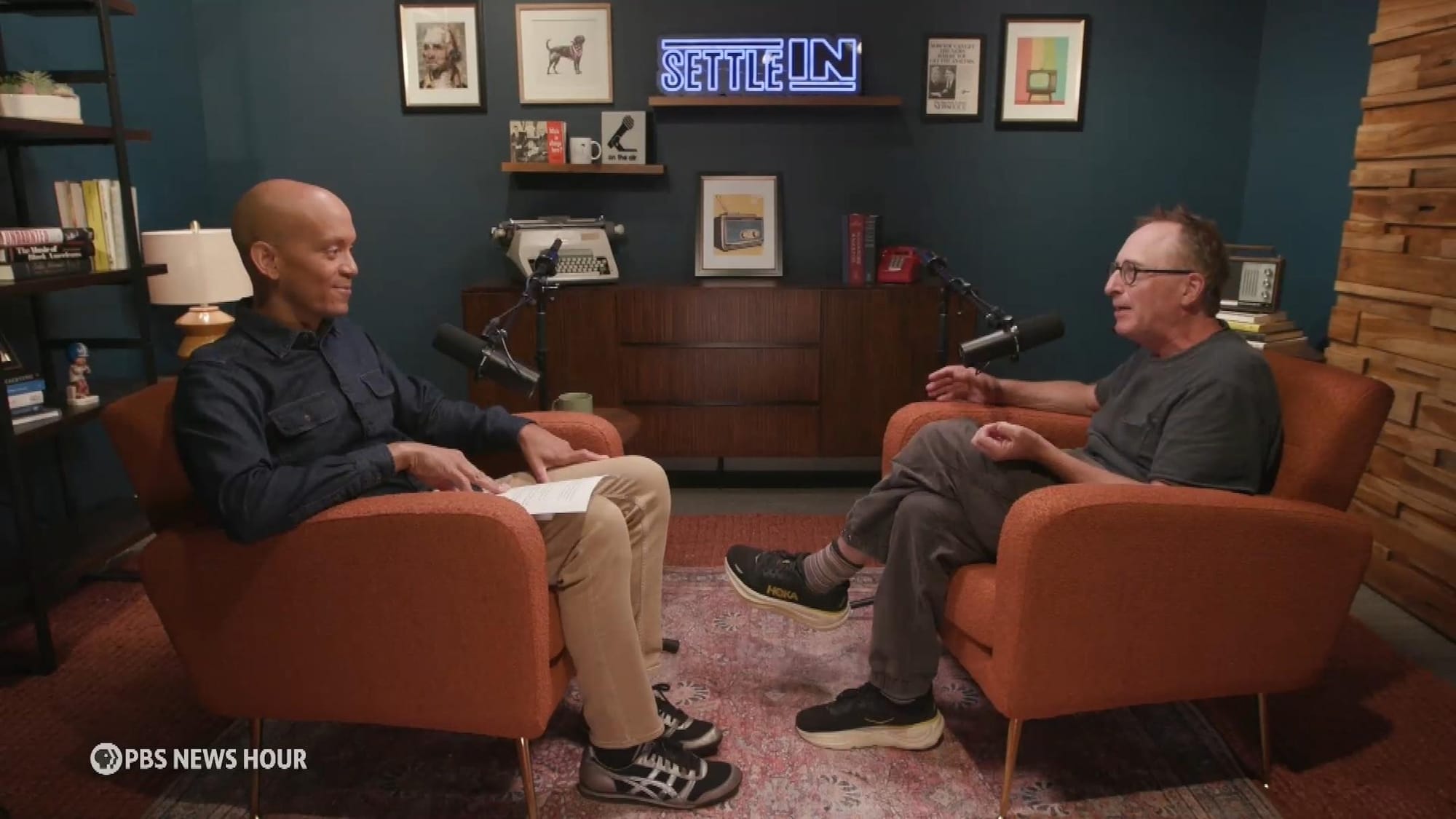 Jon Ronson Discusses Modern Masculinity on PBS News Podcast