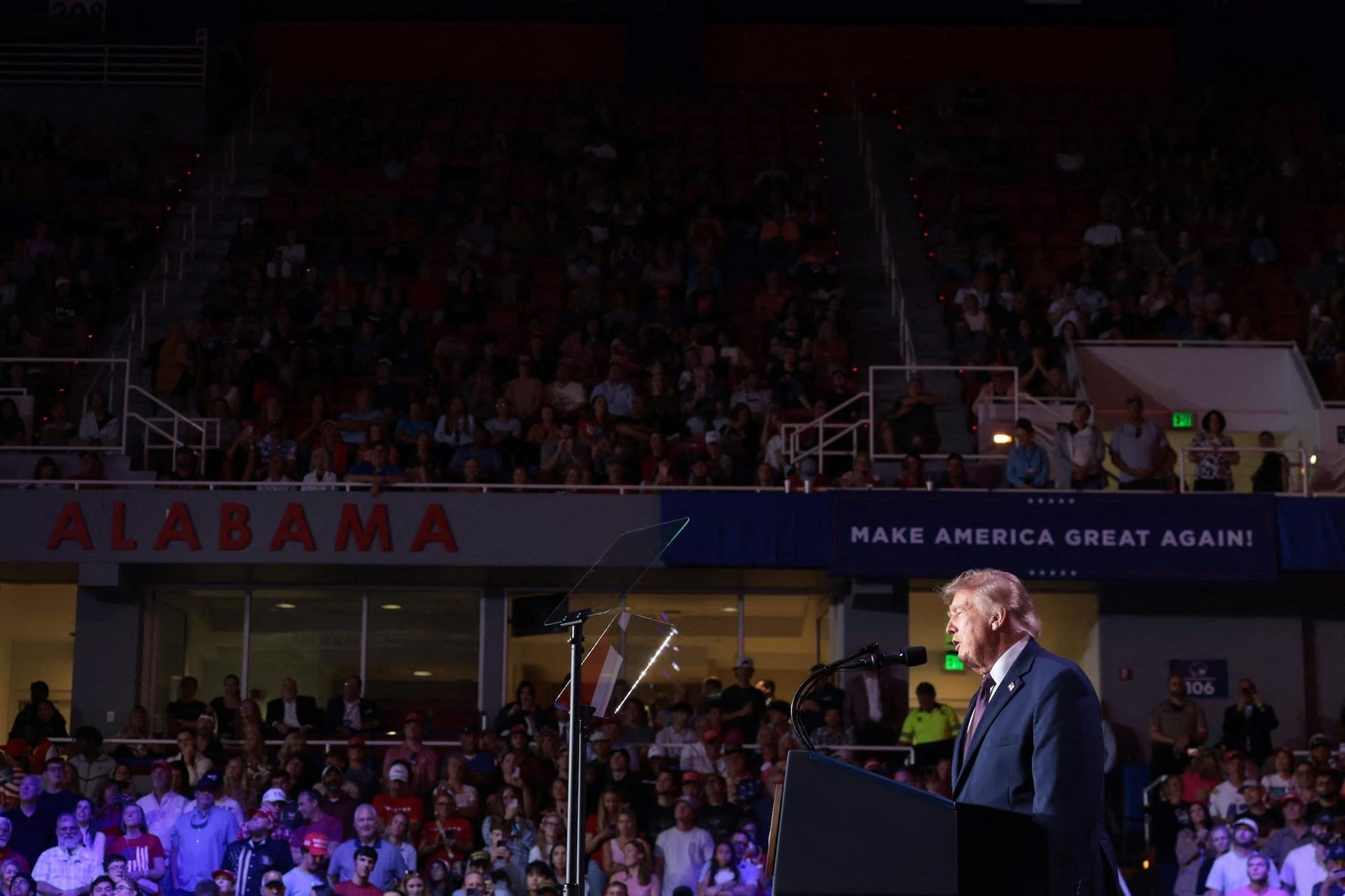 Trump makes himself main character of GOP midterm campaign