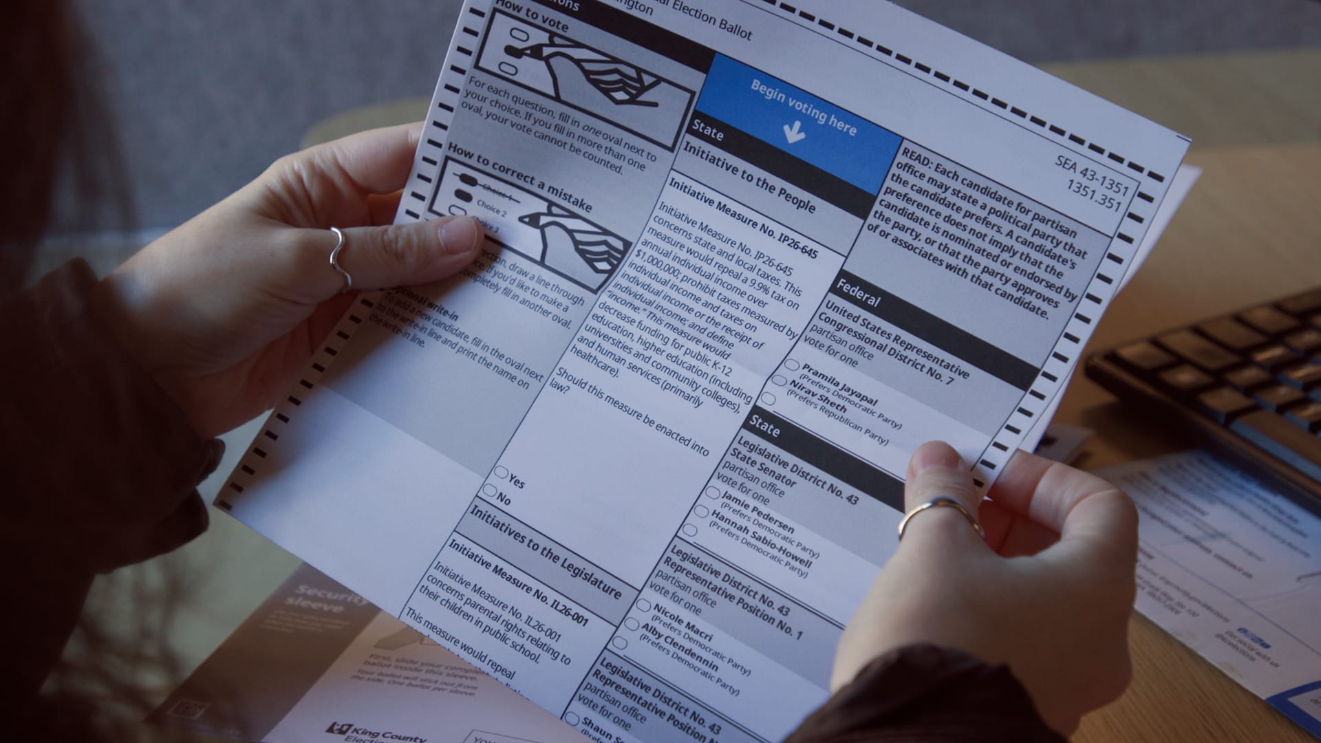 Washington Officials Urge Seattle-Tacoma Voters to Use Ballot Drop Boxes