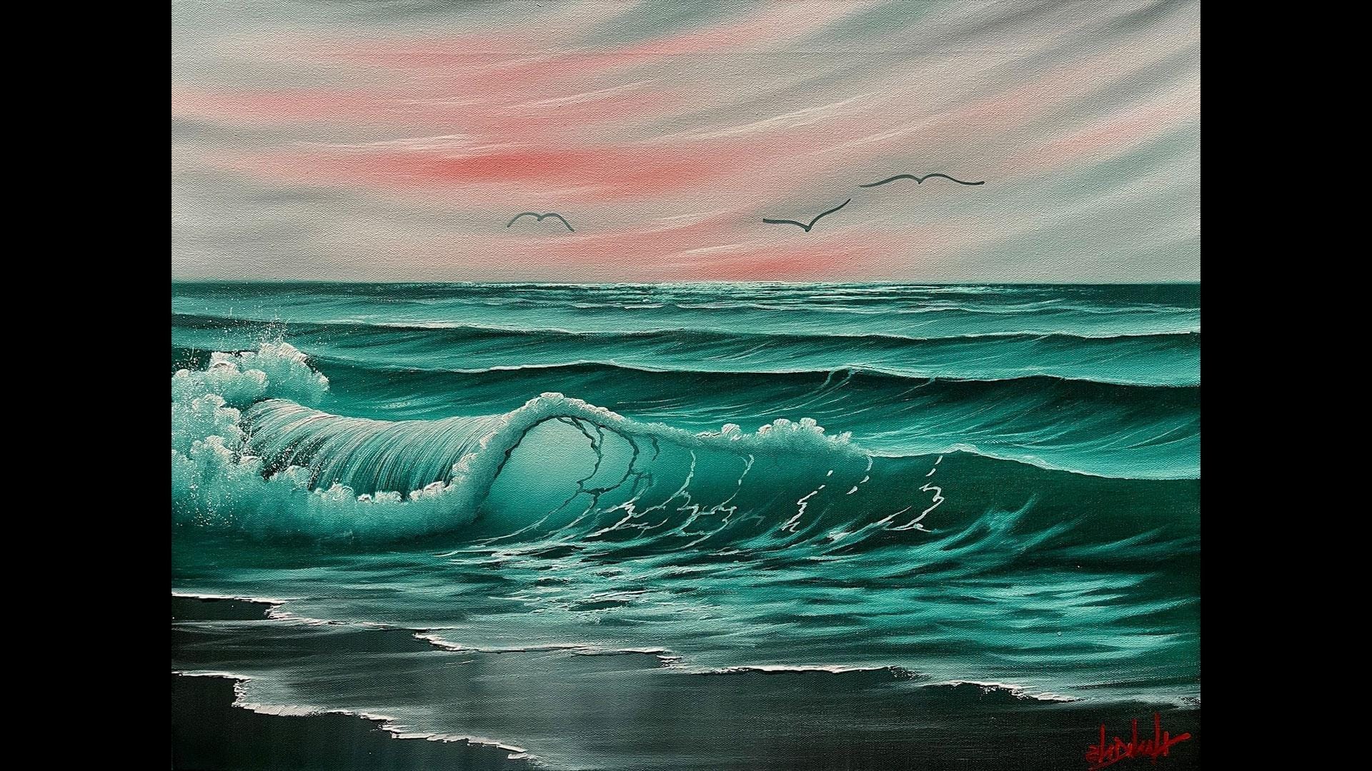 Nicholas Hankins Hosts Wet-On-Wet Landscape Painting Tutorial