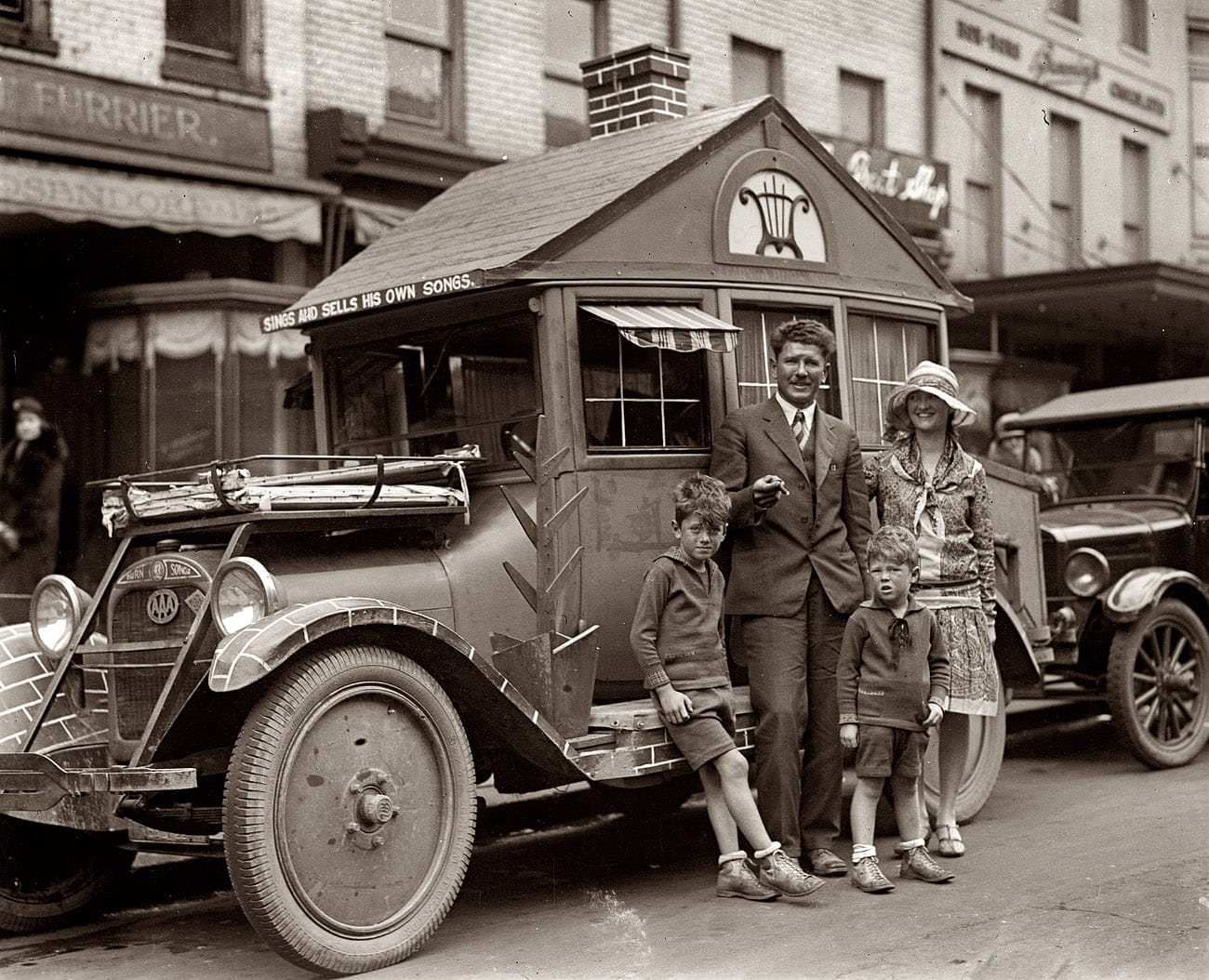 The Burn family and their “Ballad Bungalow” in Washington, D.C.