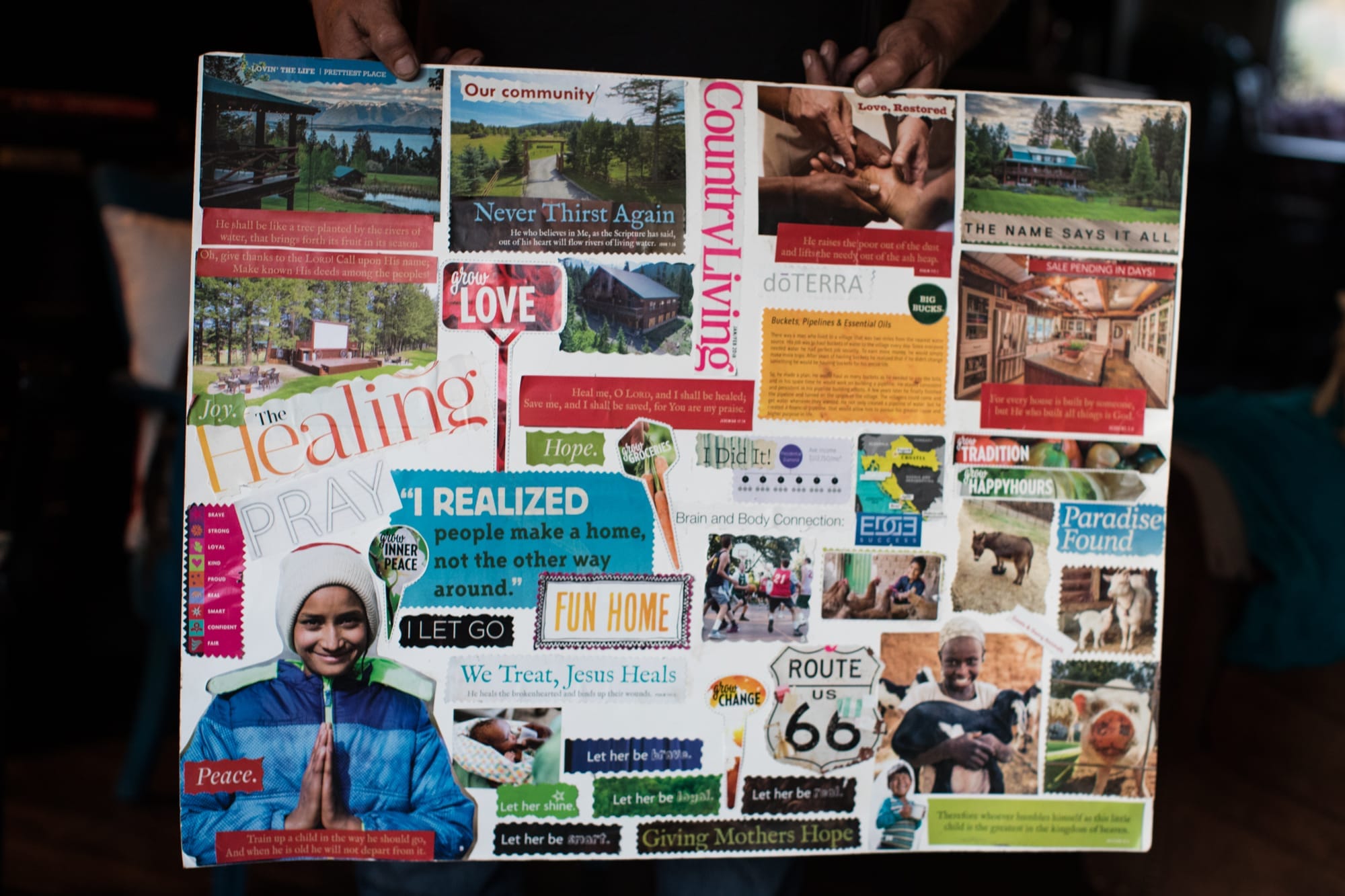 Othank vision board