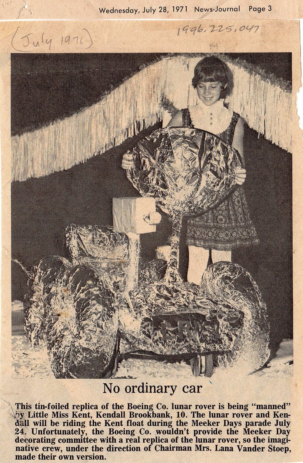 City of Kent Apollo moon landing
