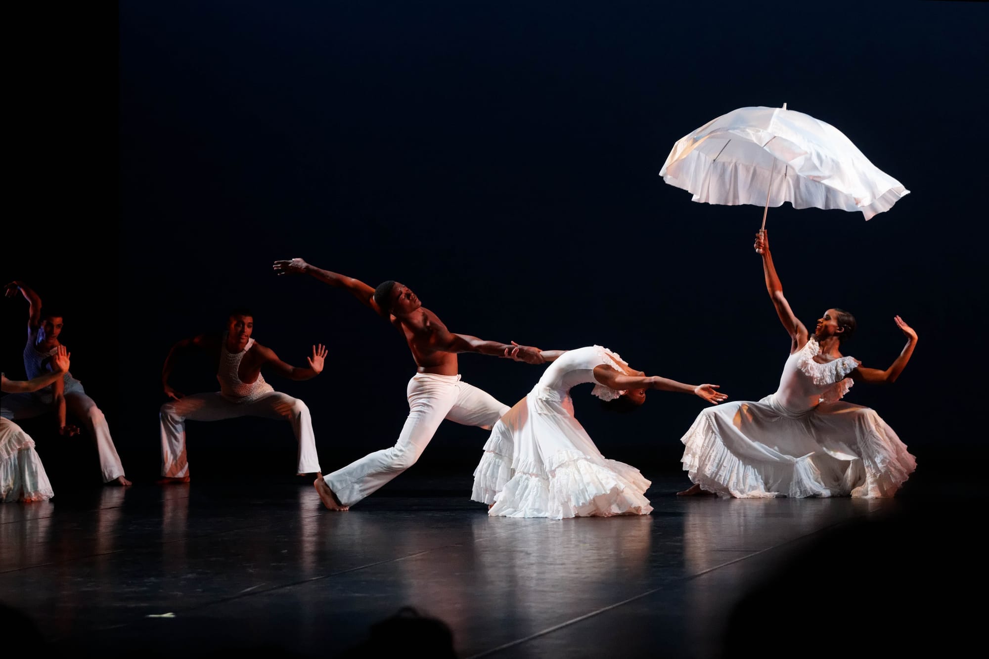 Please Credit Photo: Ailey II in Alvin Ailey's Revelations. Photo by Pierre Wachholder