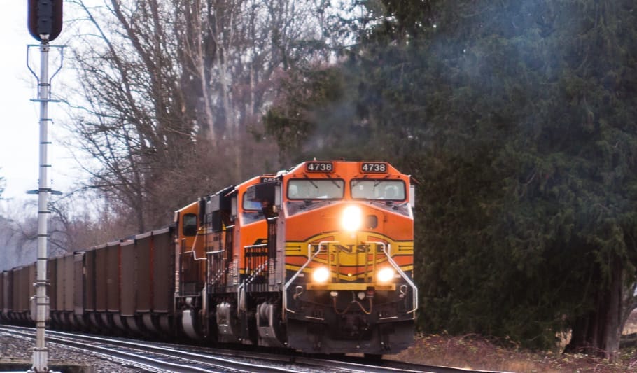 Coal train BNSF