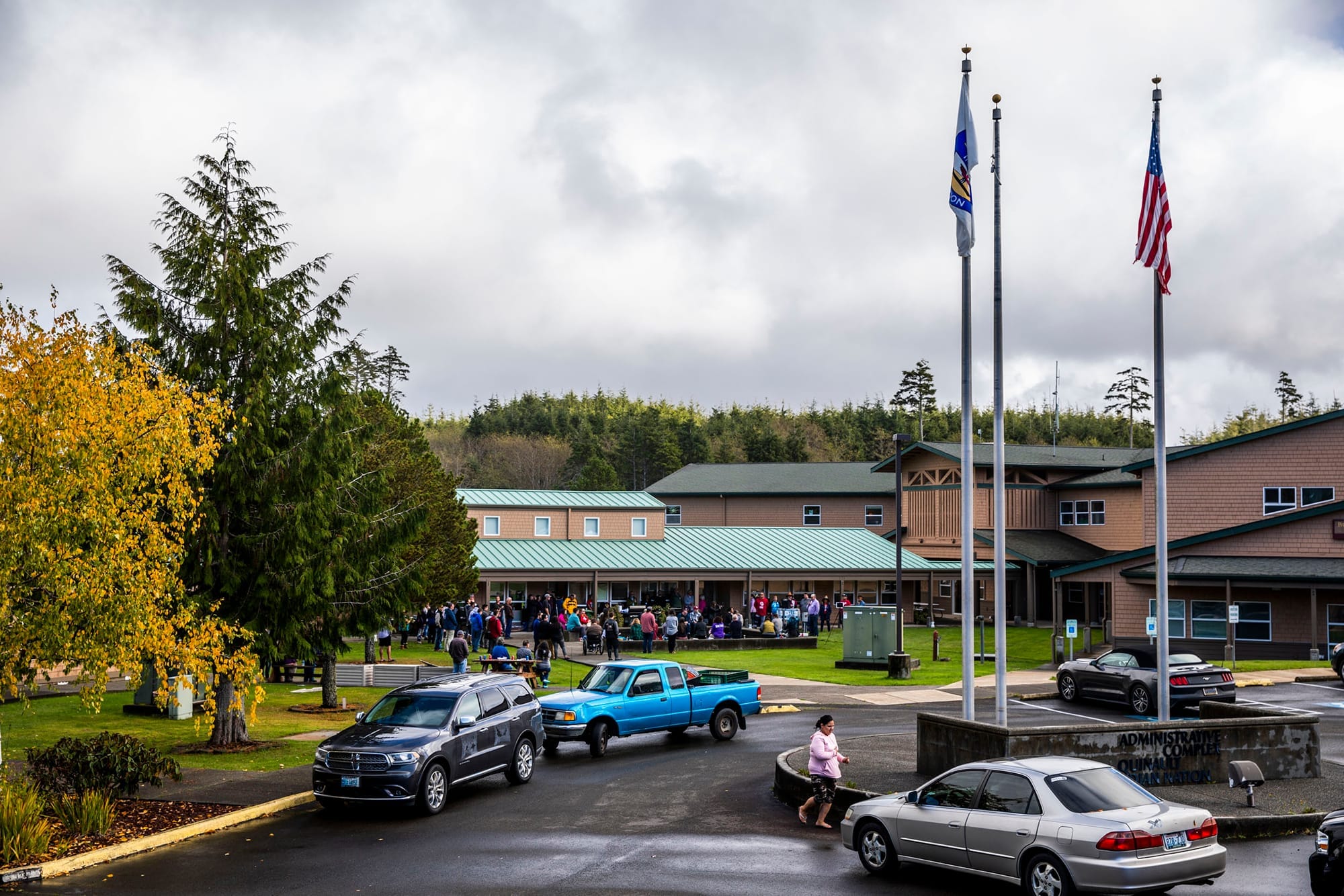 Rally at Taholah