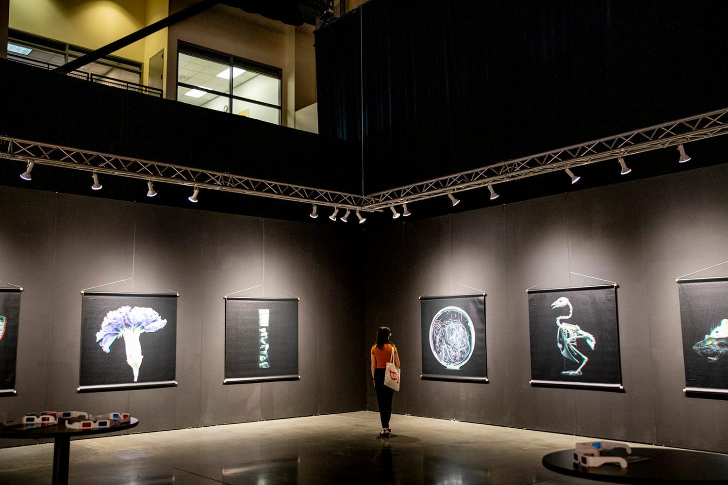 An installation by Richard Pell during the Seattle Art Fair at CenturyLink Field Event Center on Aug. 1, 2019.
