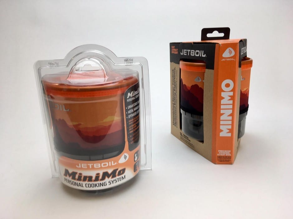 BillerudKorsnäs designers created a cardboard replacement to the plastic casing Jetboil was using for its camping stoves. Cassandra Profita/OPB/EarthFix