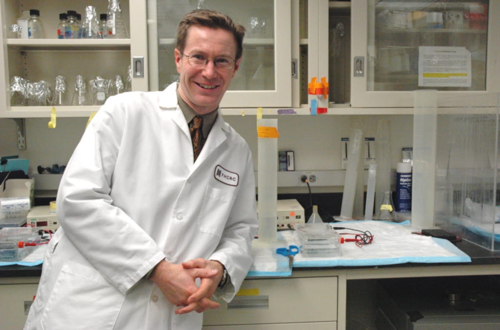 Keith Jerome is a virologist who helps lead defeatHIV.