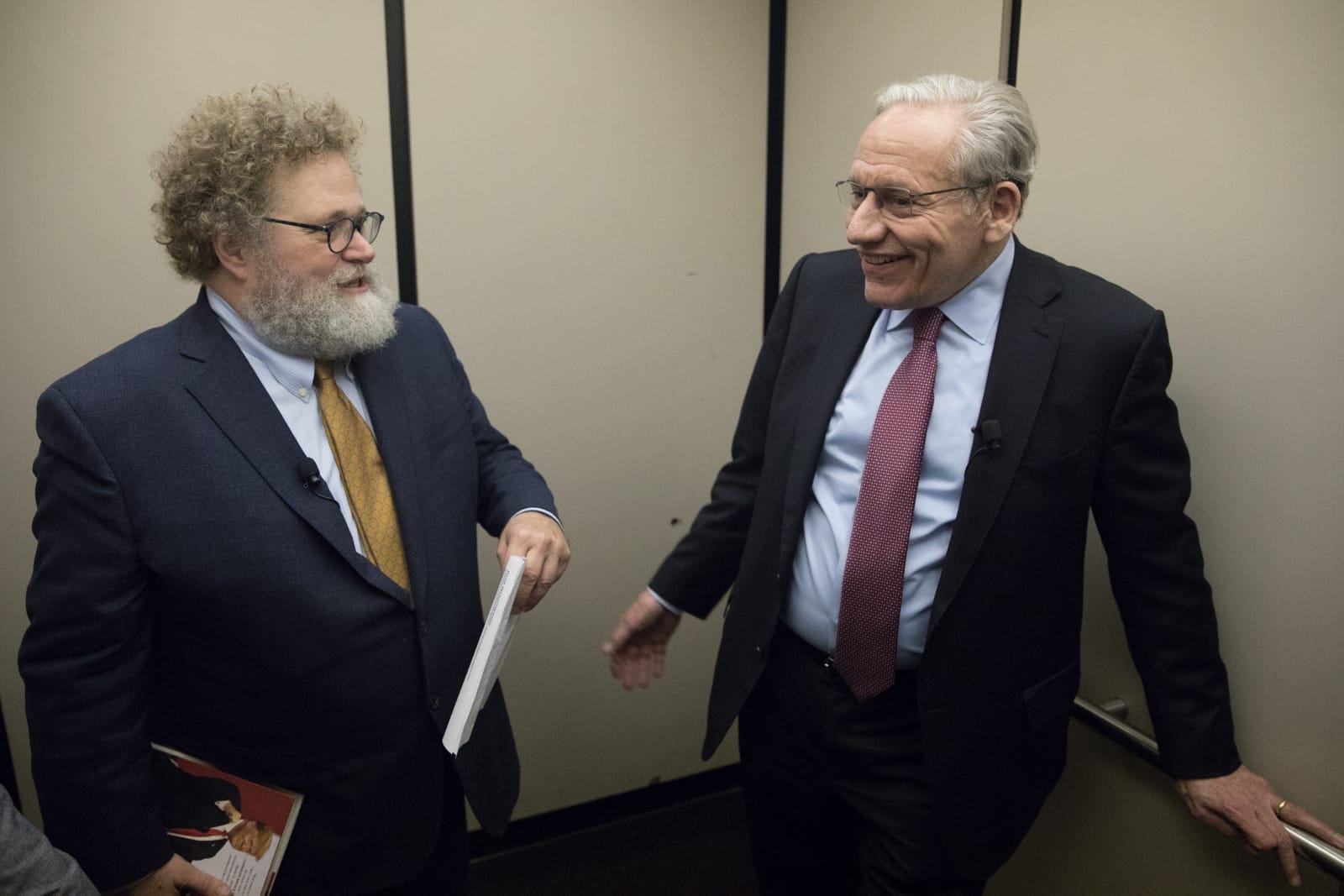 Bob Woodward and Knute Berger