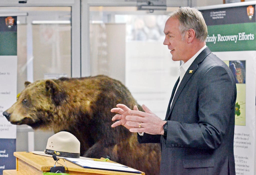 Ryan Zinke at the North Cascades National Park