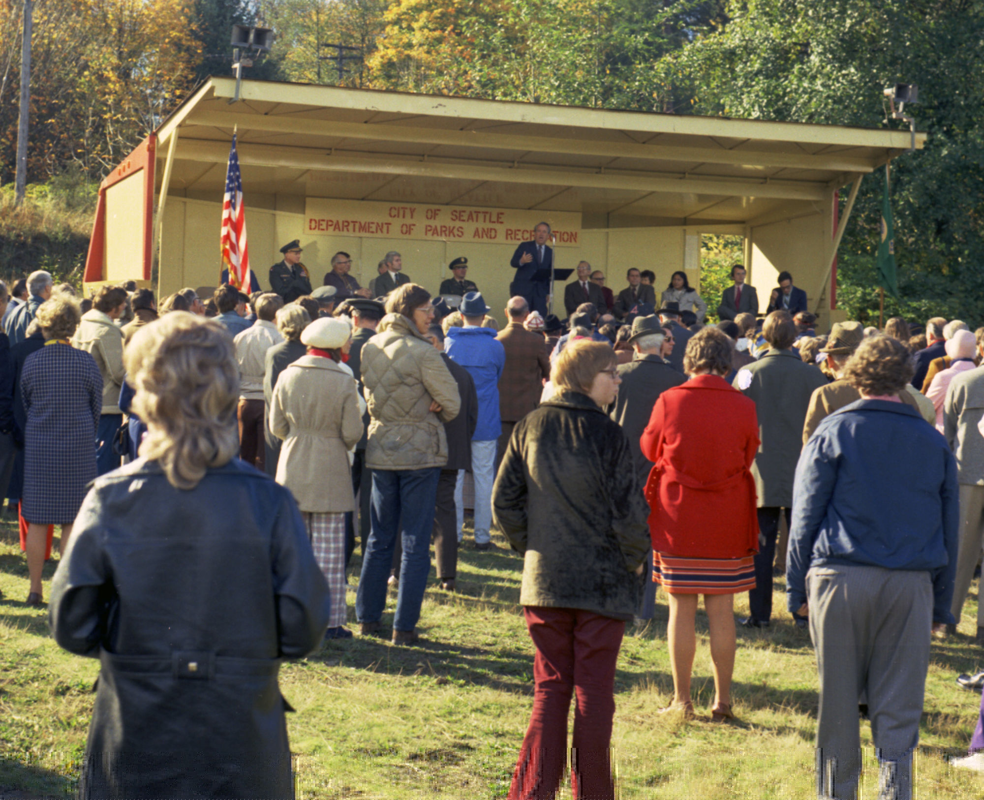 Discovery Park's Opening Day in 1973