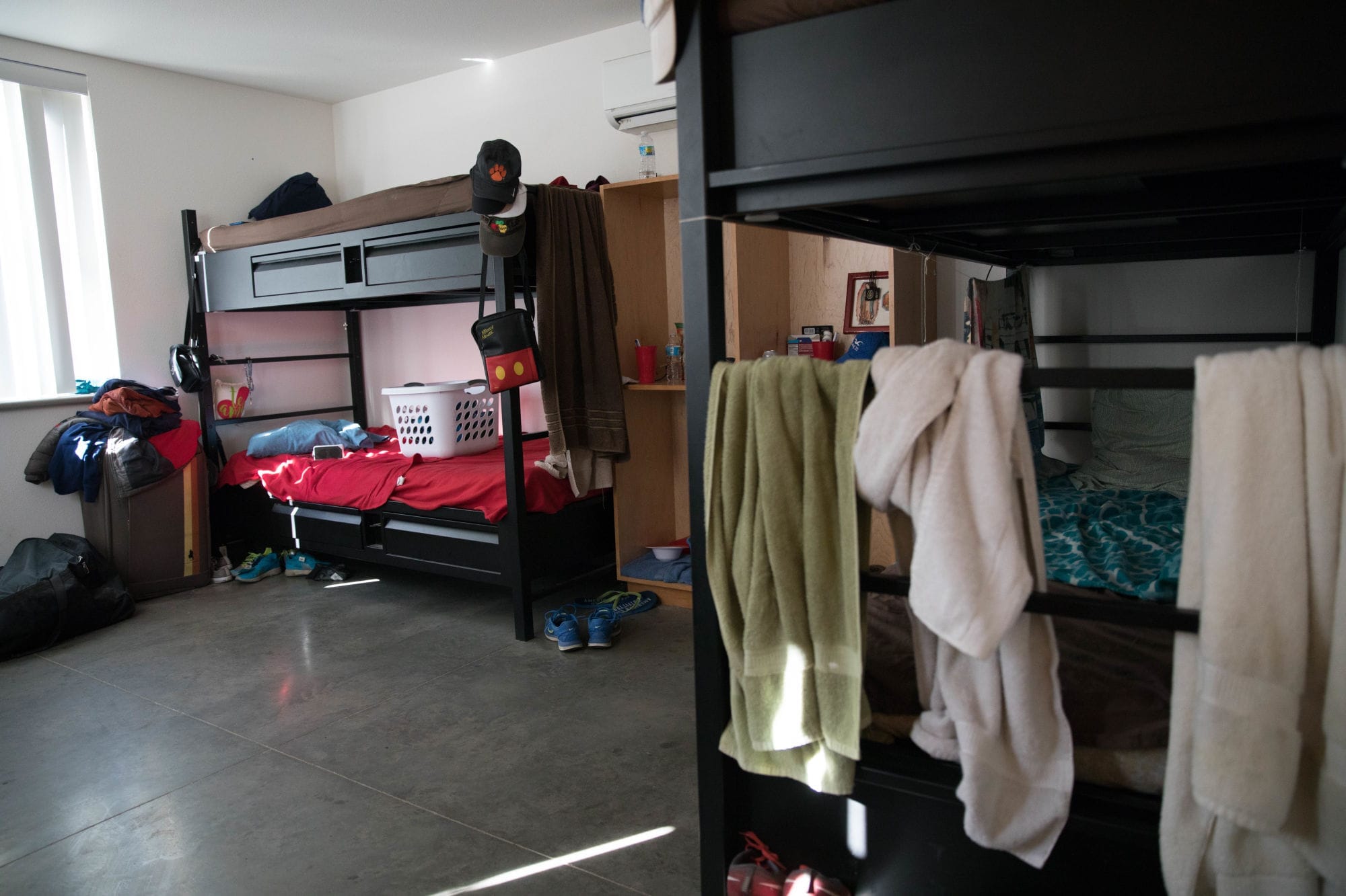Picture of inside of a dorm