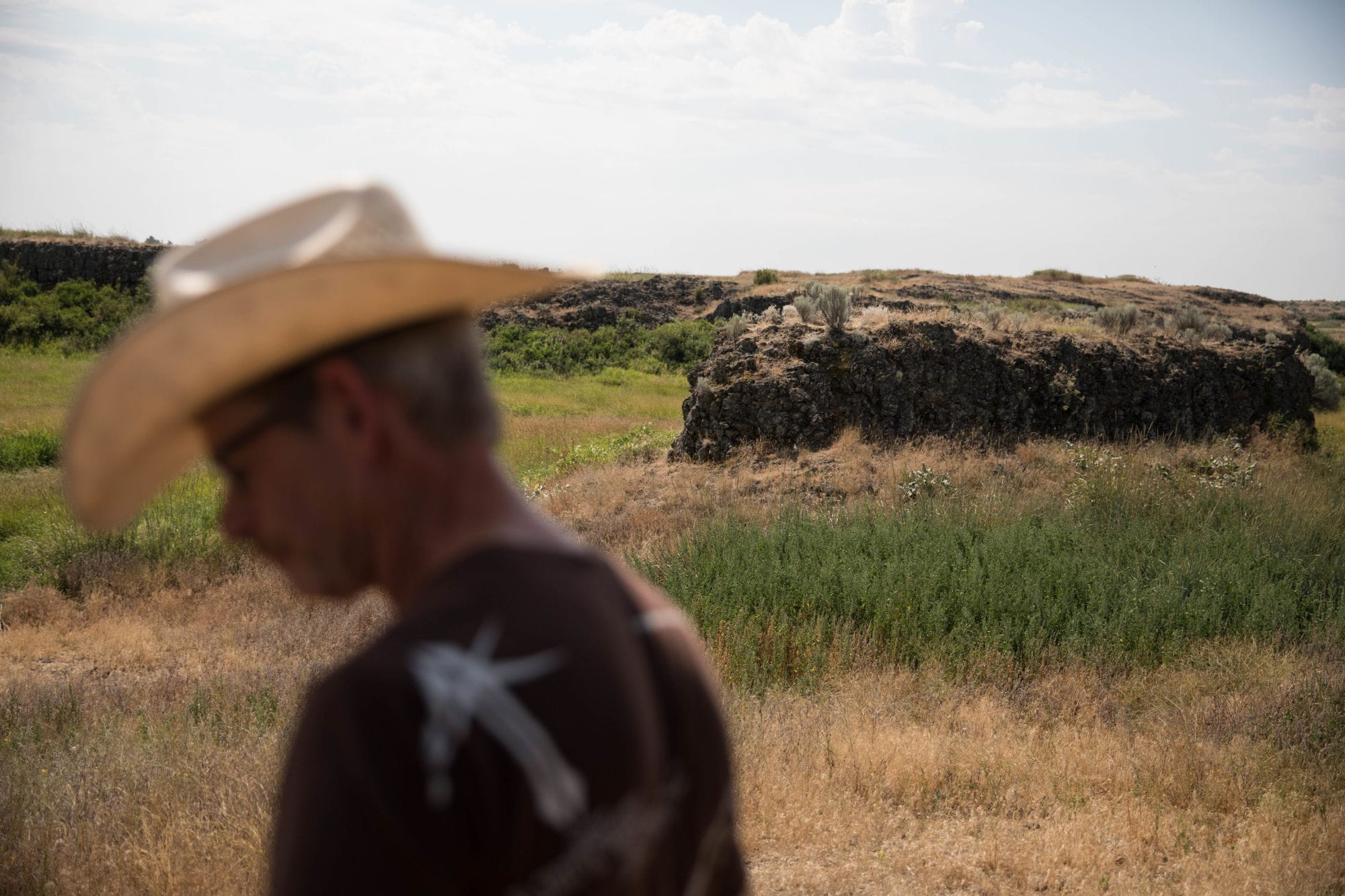 The rock formation where outlaw Harry Tracy hid