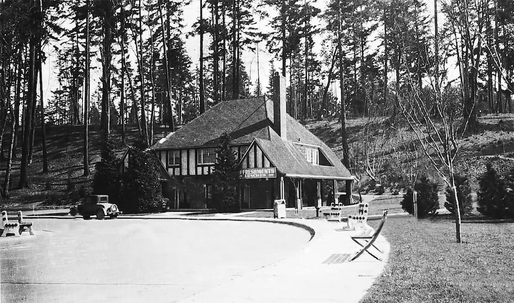 historic photo of seward park inn