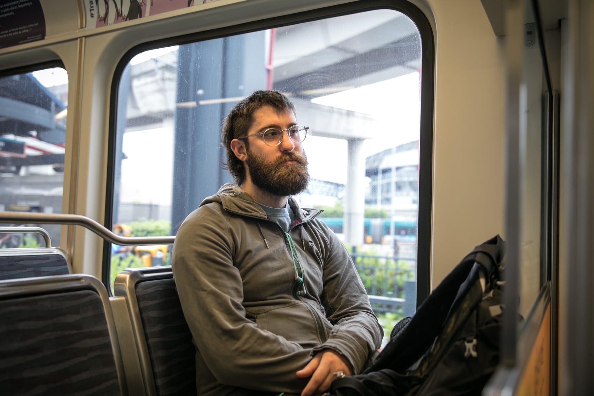“I’m this white dude. I feel pretty safe. I’d like to think I would have stepped in, but you never really know until it happens.” -Sean Gilligan  