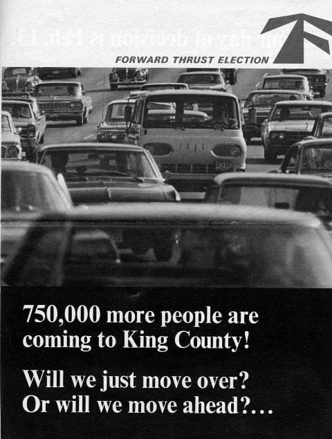 Advertisement for Forward Thrust circa 1967
