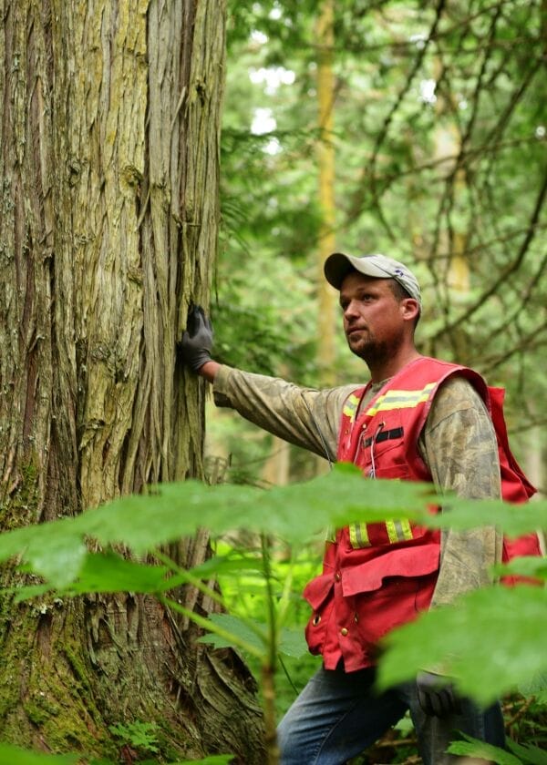 Organic farmer Andrew Adams