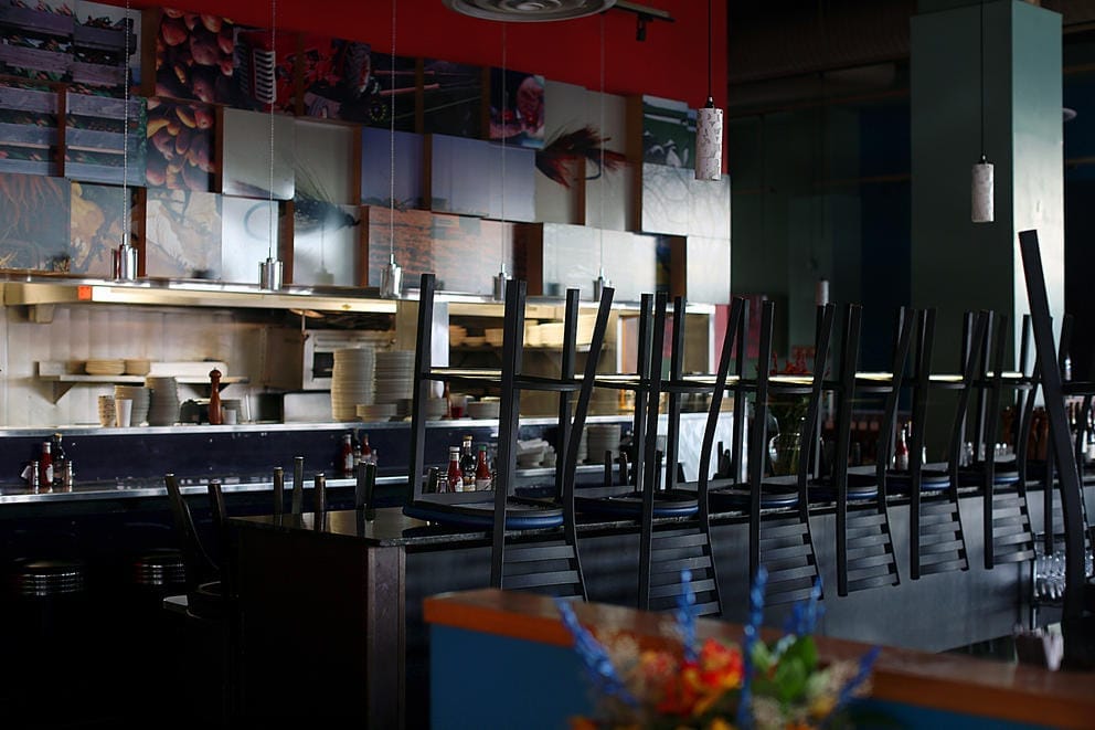 empty diner