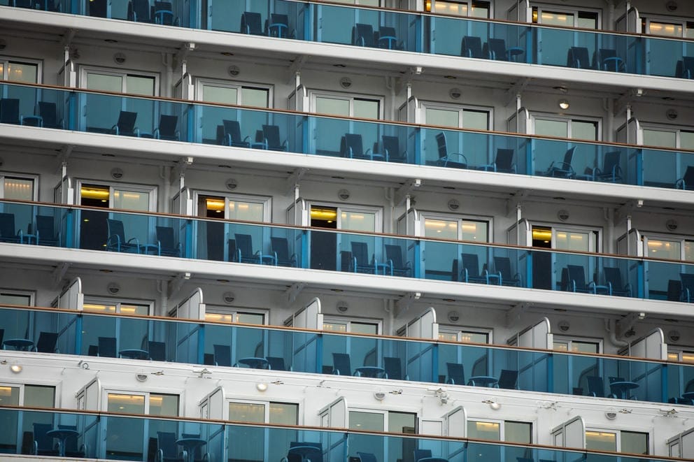 The Crown Princess cruise ship at Terminal 91