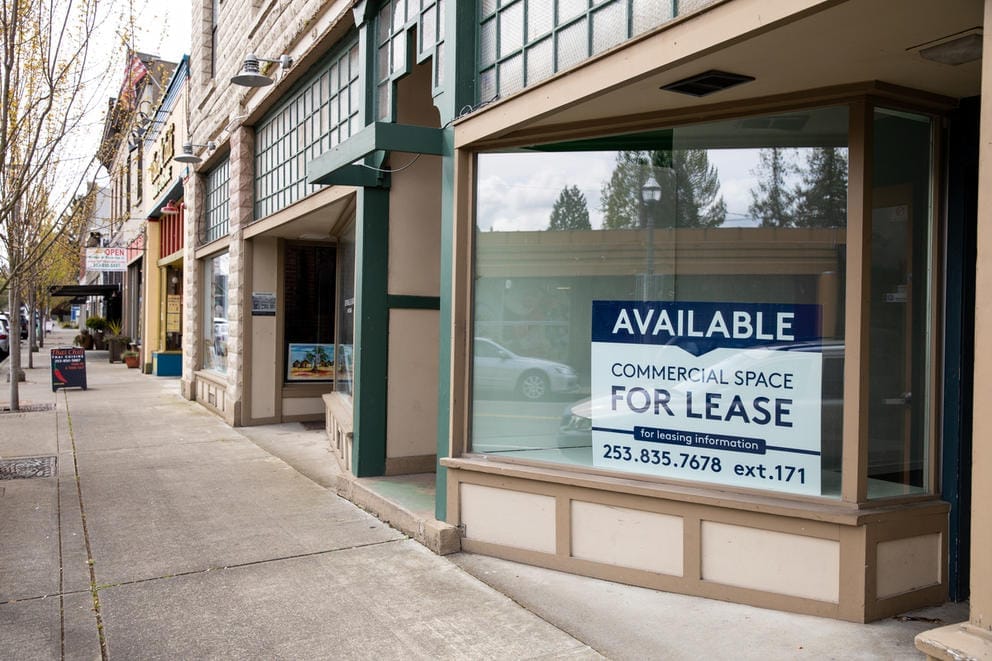 A business space available near downtown Kent.