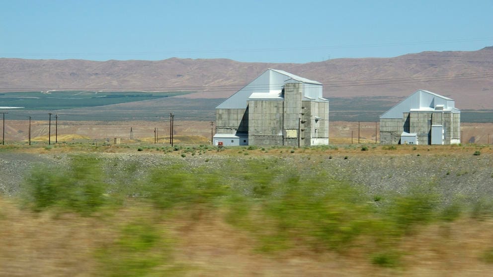 two decommissioned plutonium-producing reactors on the Hanford Nuclear Reservation
