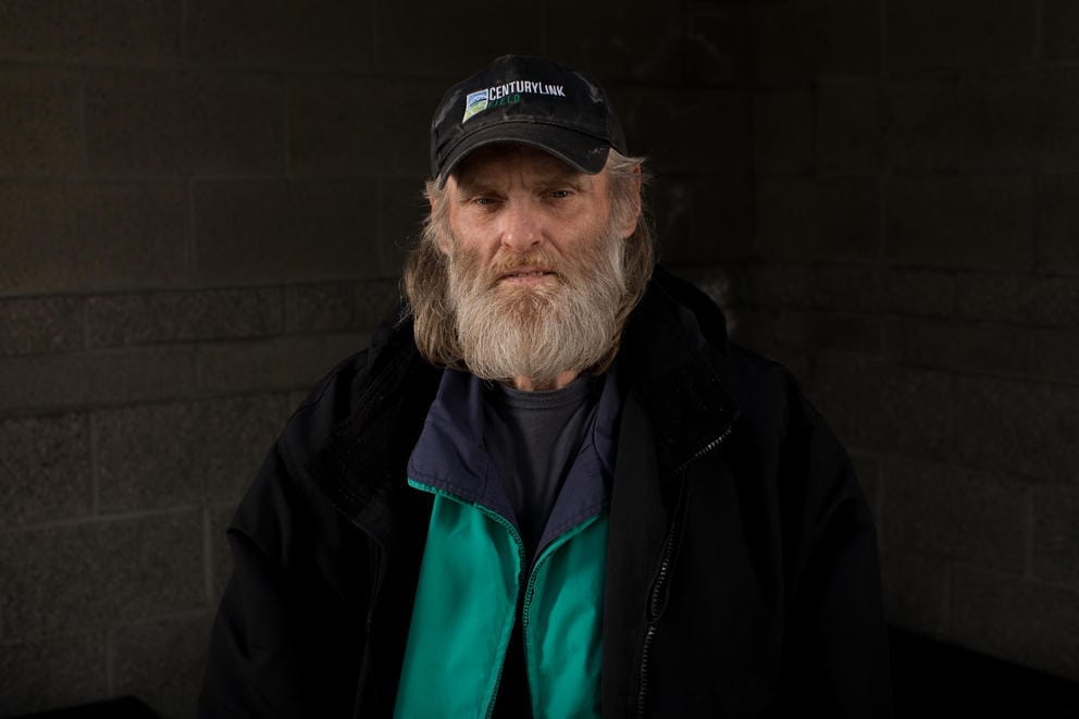 Robert Kirkpatrick at Salvation Army William Booth Center in Seattle, May 24, 2018.