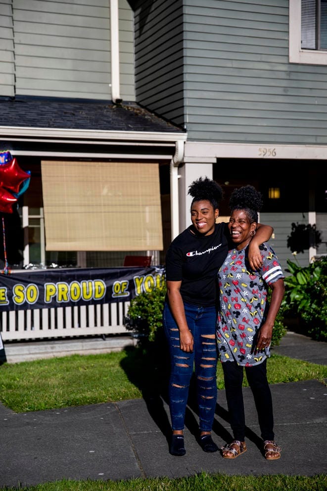 Camaree McGhee and her mother Andrea Haynes
