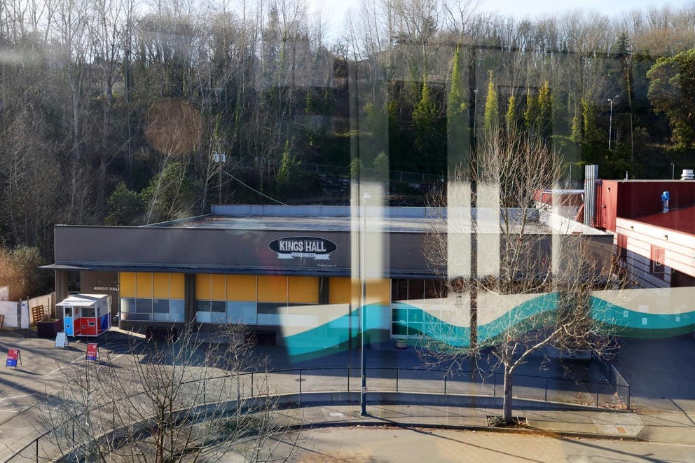 kings hall as seen from the mount baker light rail platform