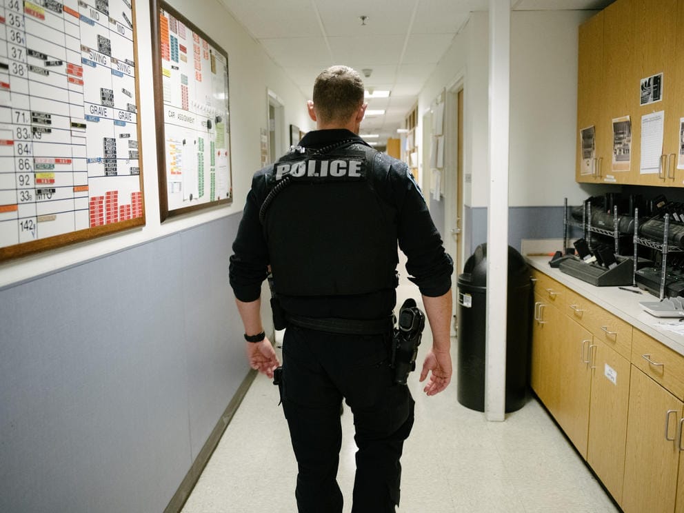 officer in station