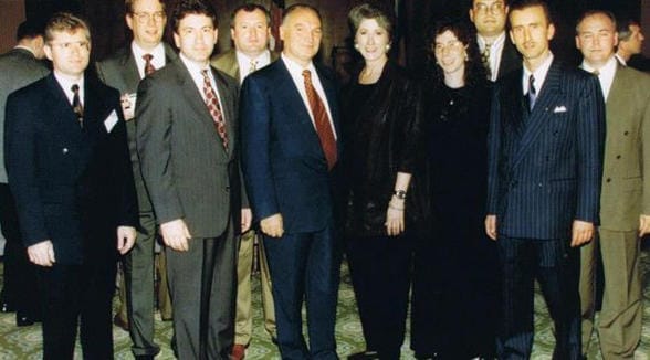 Group photo during conference