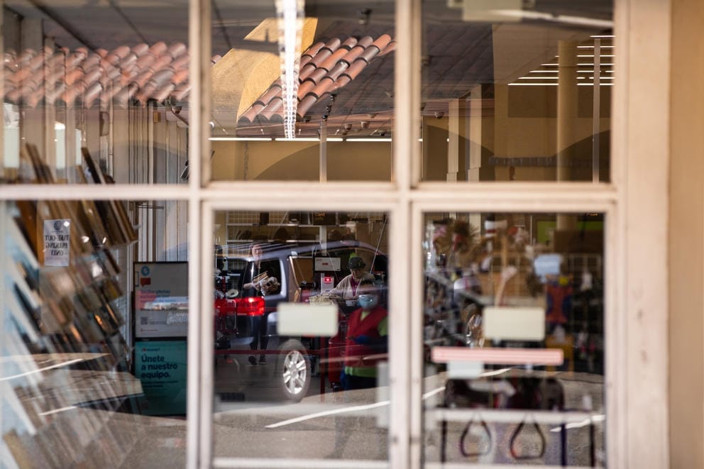 Customers shop at Value Village in Burien.