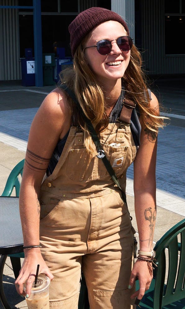 Grace Taylor, anticipating her second Alaskan season on the FV Christa G.