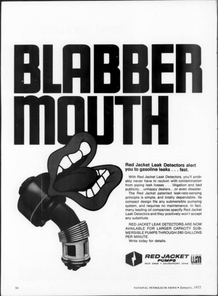 An ad from the National Petroleum News trade journal in 1972