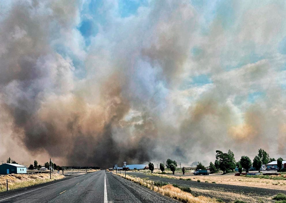 Smoke on the horizon