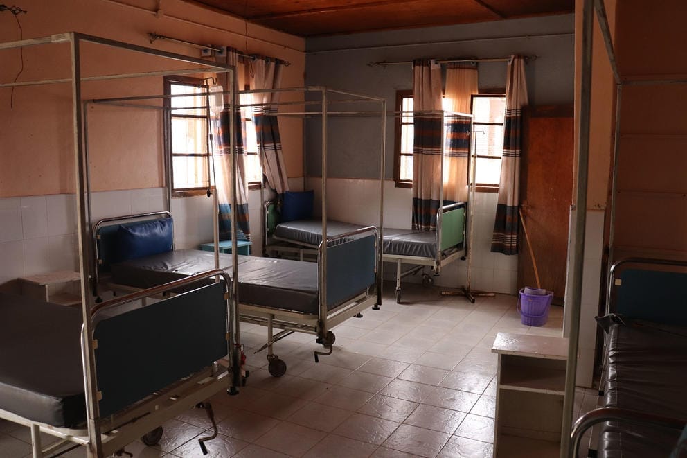 The Catholic hospital in Laisamis is a small operation that utilizes a wood-burning stove in the kitchen