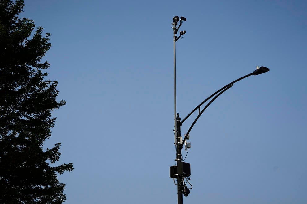 ShotSpotter equipment in Chicago.