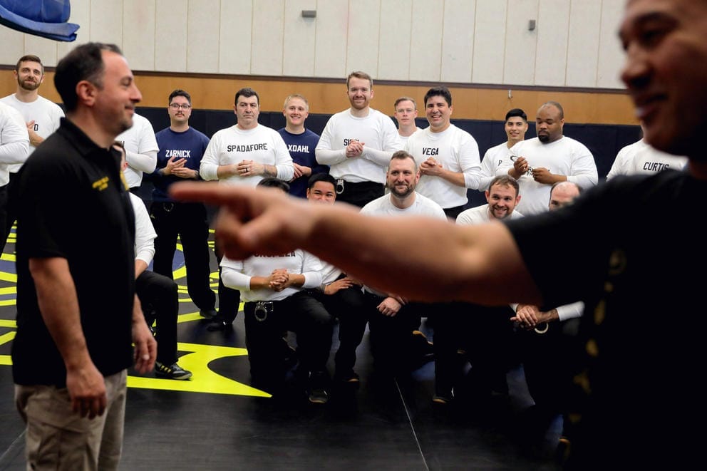 New police recruits train at Washington's Criminal Justice Training Center in Burien.