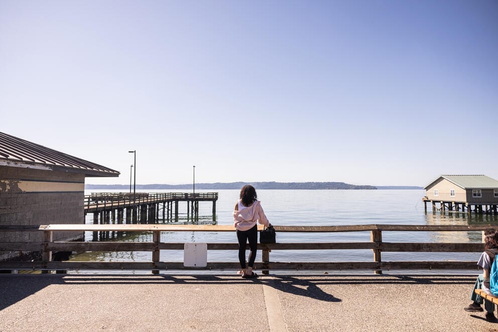 Hannah Power at Redondo Park near her home in Federal Way