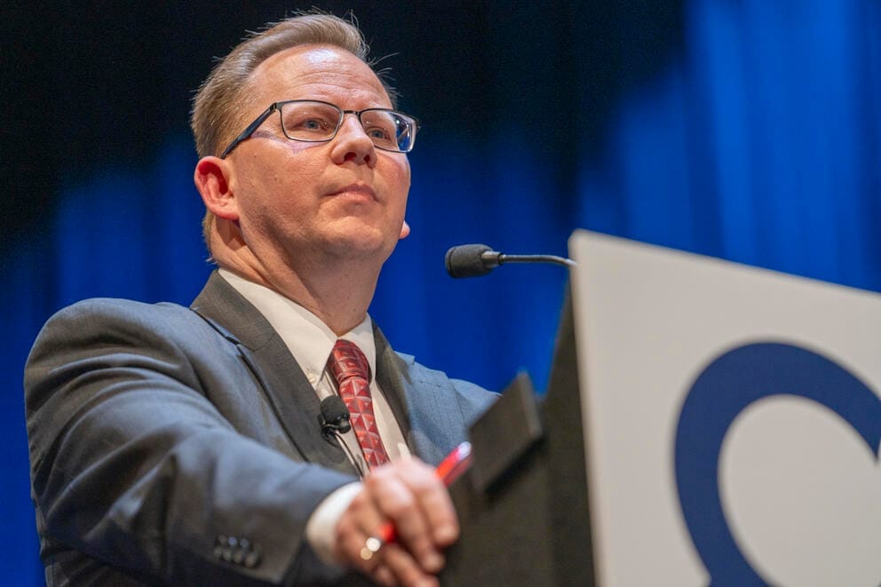 Incumbent Chris Reykdal