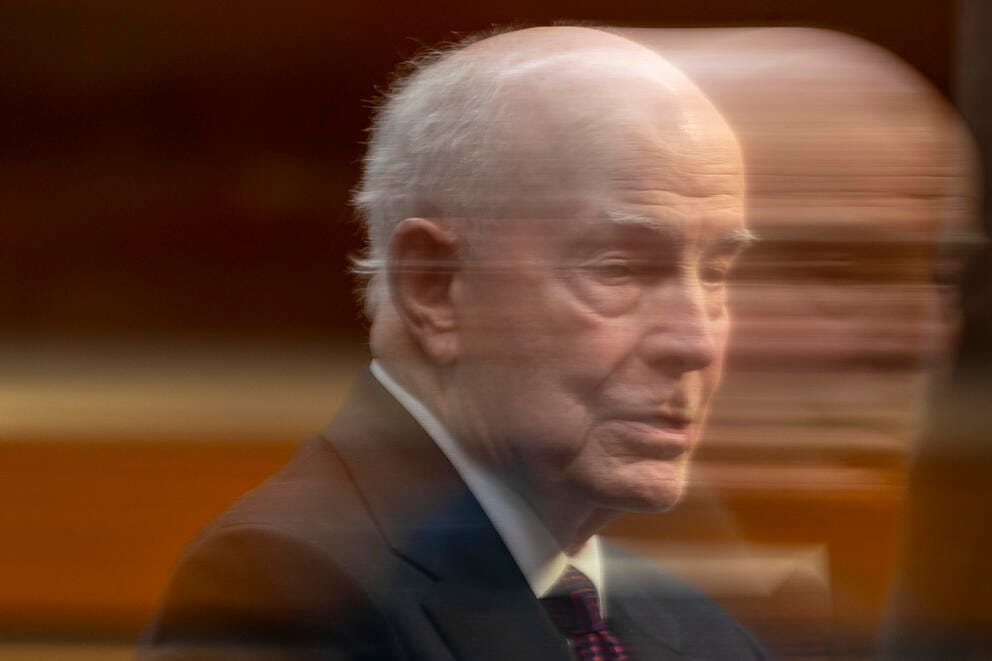 A close up portrait of Dan Evans with a slow shutter speed drag effect