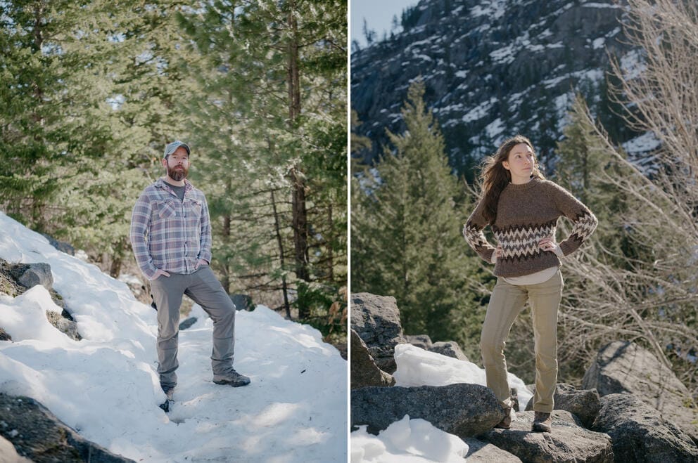 Kyle Warden and Kate White