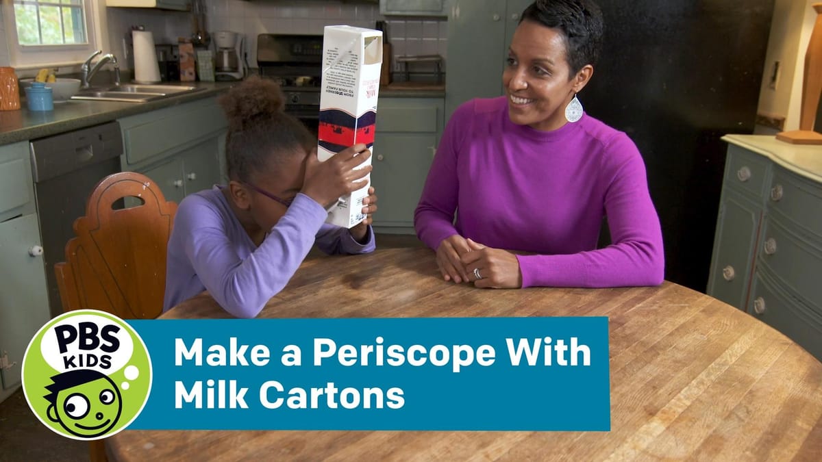 Make a Periscope With Milk Cartons | Cascade PBS
