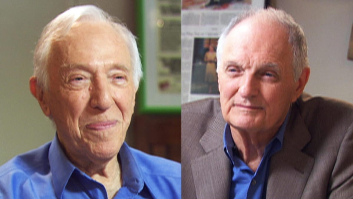 Alan Alda interviews Lincoln Center Theater Executive Producer Bernard ...