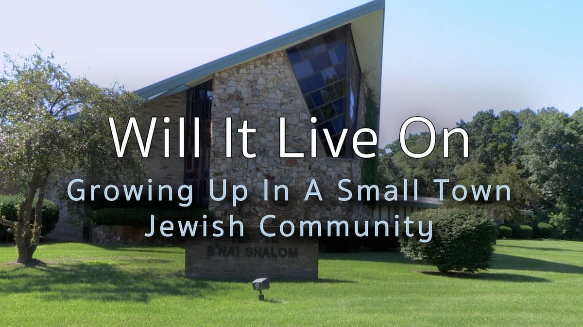 WILL IT LIVE ON Growing Up In A Small Town Jewish Community | Cascade PBS