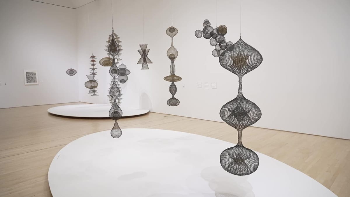 Artist Ruth Azola Ruth Asawa exhibit celebrates her influential art and life | Cascade PBS