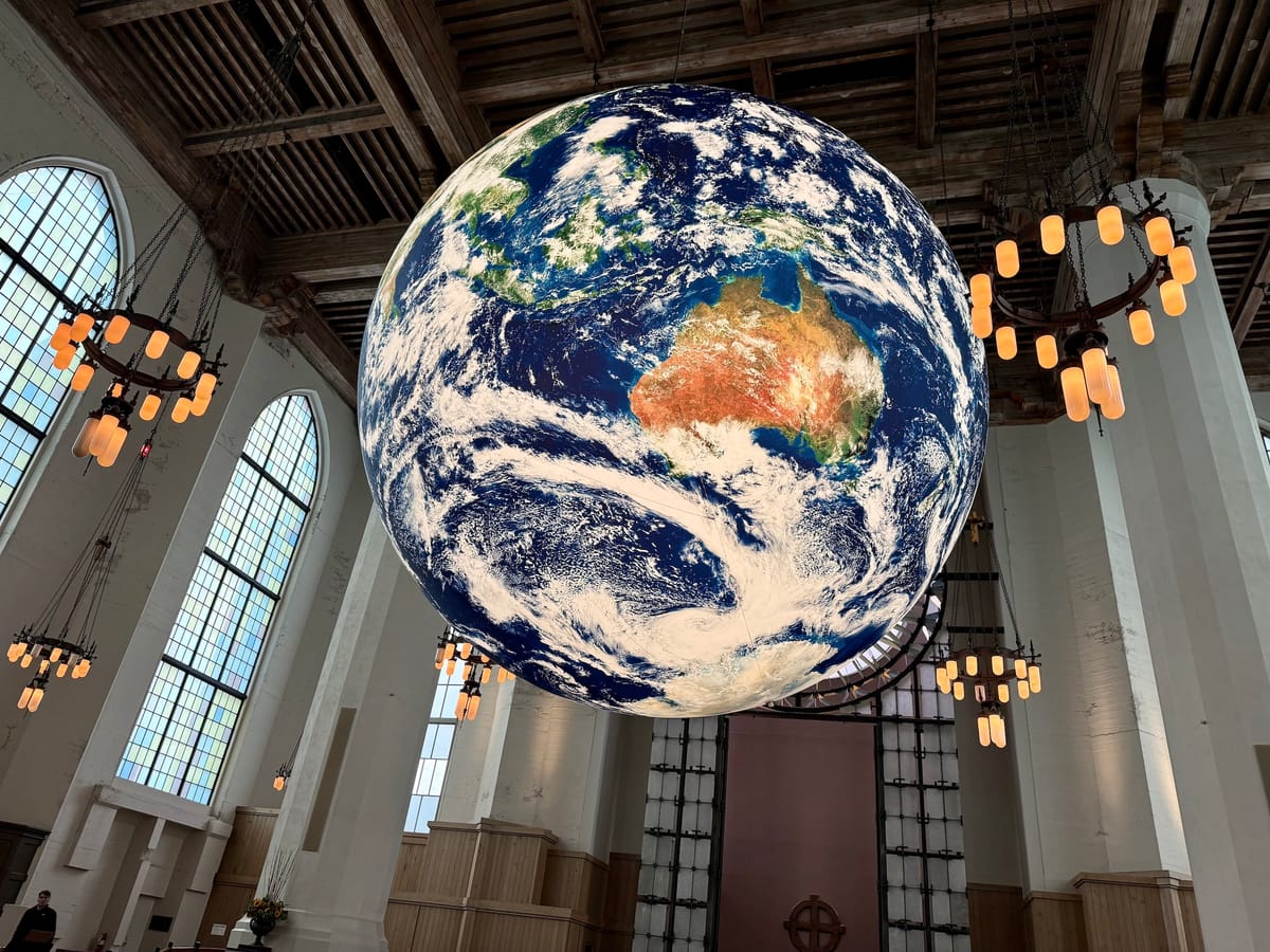 Art x NW: The astronaut's view of Earth at a Seattle cathedral