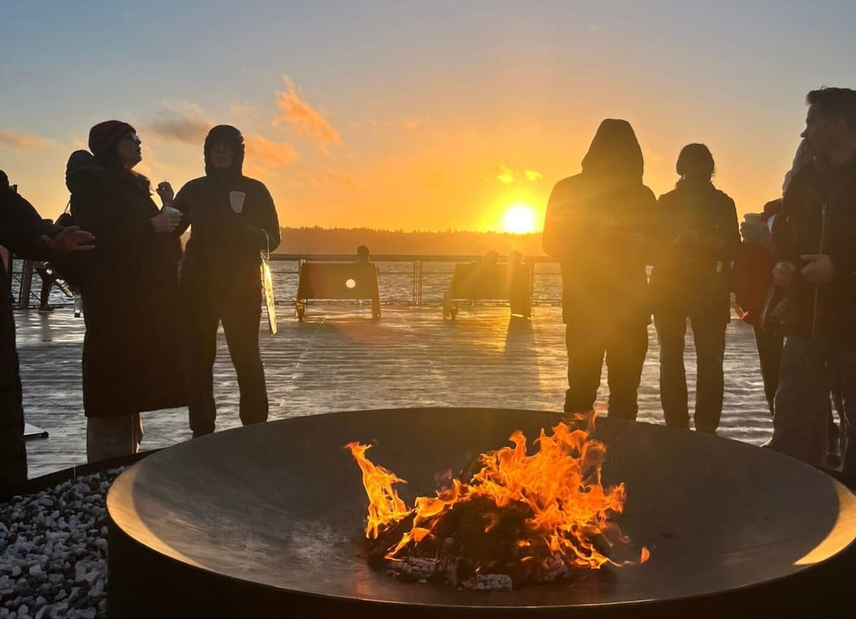 Art x NW: Solstice in Seattle with firepits, performance and song